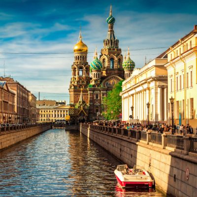 Church of the Savior on Spilled Blood in Saint Petersburg, Russia
